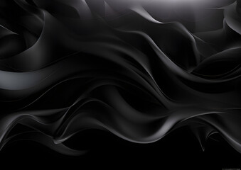 Obraz premium Abstract black smoke background