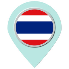 Thailand Location Pin