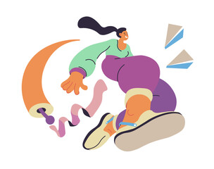 Teenage boy wearing stylish clothes, advertisement