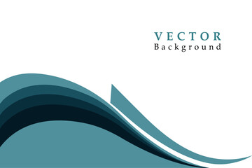 Teal background vector illustration lighting effect graphic for text.