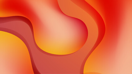 Vector orange gradient minimalist background