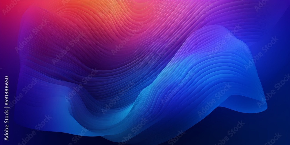 Aufkleber blend gradient bend background for digital wallpaper design. space background. vibrant gradient mesh