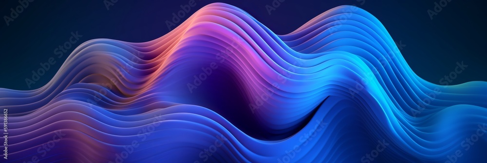 Poster blend gradient bend background for digital wallpaper design. space background. vibrant gradient mesh