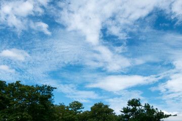 Beautiful Blue sky and mountains