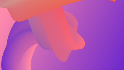 Vector flat colorful gradient abstract background