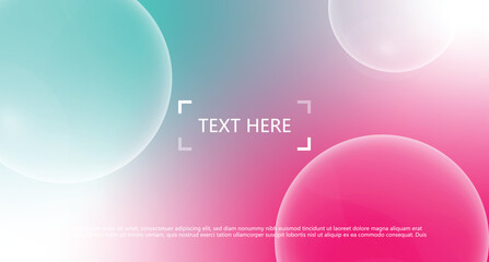 Abstract colorful holographic gradient background design. vector illustration