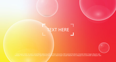 Abstract colorful holographic gradient background design. vector illustration