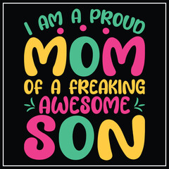 Mothers day t-shirt Vector mothers day t-shirt design Mother's Day element