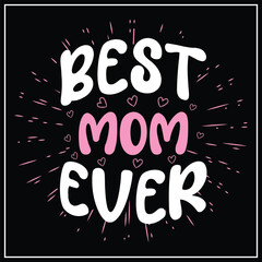 Mothers day t-shirt Vector mothers day t-shirt design Mother's Day element