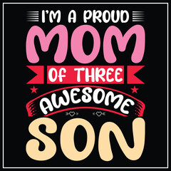 Mothers day t-shirt Vector mothers day t-shirt design Mother's Day element