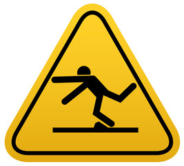 warning danger beware trip hazard