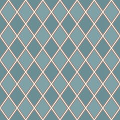 Japanese Diamond Net Vector Seamless Pattern
