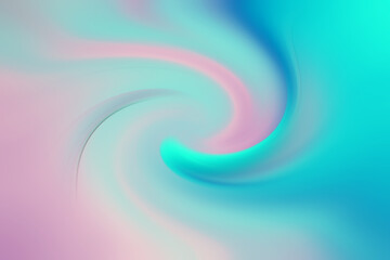 Fototapeta premium abstract background gradient of pink and blue shades, with a swirl in the middle. Template for advertising, sale of products. copy space.
