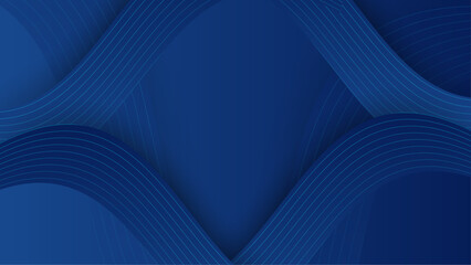 Vector blue flat gradient abstract background