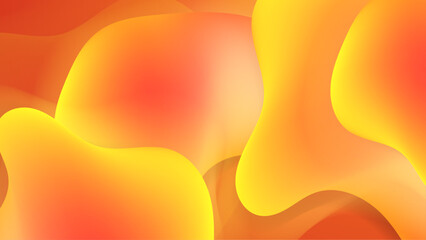 Geometric orange shapes abstract modern technology background design. Vector abstract graphic presentation design banner pattern wallpaper background web template.