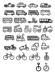 31 Vehicle-Vector-Symbols
