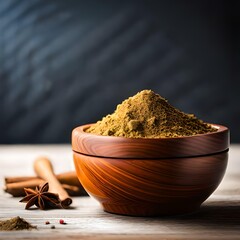 Various seasonings with various types of organic and natural ingredients, good for brands, restaurants, websites, blogs, companies, food businesses. The concept of generative Ai