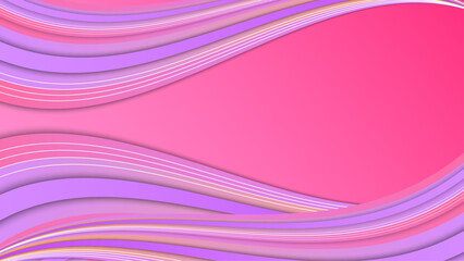 Geometric pink shapes abstract modern technology background design. Vector abstract graphic presentation design banner pattern wallpaper background web template.