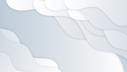 Vector white grey gray gradient dynamic abstract lines background