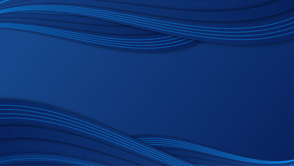 Vector blue flat gradient abstract background