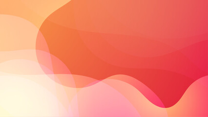 Abstract orange geometric shapes vector technology background, for design brochure, website, flyer. Geometric 3d shapes wallpaper for poster, certificate, presentation, landing page