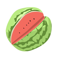 watermelon fruit icon
