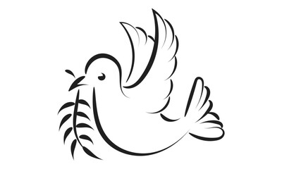 Pentecost poster design for print or use as card, flyer or T shirt