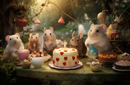 Tierische Gartenparty