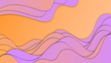 Vector pink abstract geometric shapes background