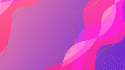 Abstract pink purple violet geometric wave background