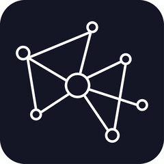 Network analysis data management icons with black filled outline style. web, sign, communication, computer, marketing, global, graphic. Vector Illustration