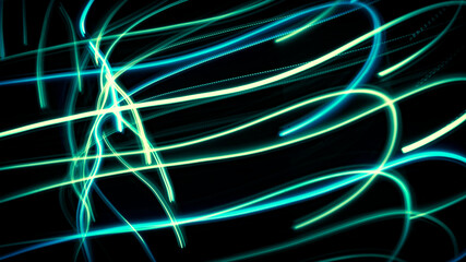 effekt licht malerei pinsel bewegung dunkel hintergrund leuchten desktop blau wasser pool abstrakt...