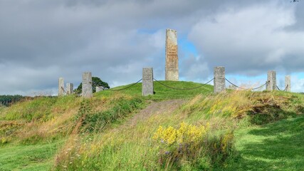 menhir viking en norv&egrave;ge