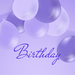 Happy birthday vector banner design. Happy birthday to you greeting text with golden balloons and confetti elements in elegant black background for celebrating birth day decoration.