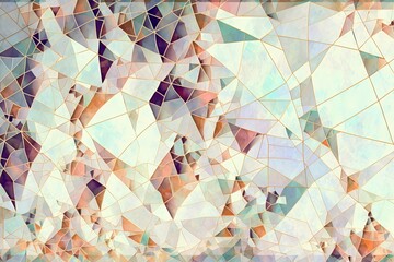 vibrant mosaic design against a blue sky backdrop. Generative AI