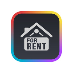 Home for Rent - Pictogram (icon) 