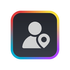 User Location - Pictogram (icon) 