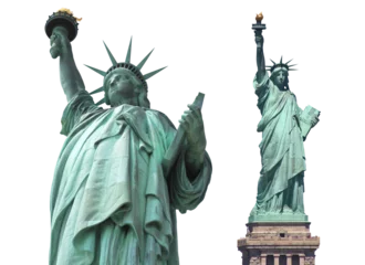 Deurstickers Statue of liberty / Transparent background © Brad Pict