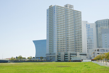 Obraz premium skyscrapers in the city