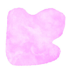 Pink Watercolour Abstract Shapes
