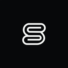 s initial design template icon logo