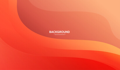 Abstract orange background, Abstract banner