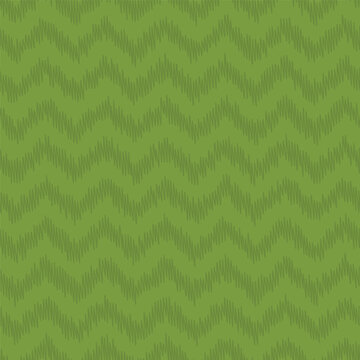 Green seamless pattern with hand drawn chevron