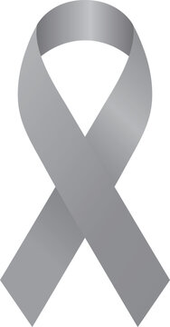 Brain Cancer Awareness.Brain Cancer Ribbon.