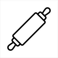 rolling pin icon trendy vector symbol tempate, vector illustration on white background
