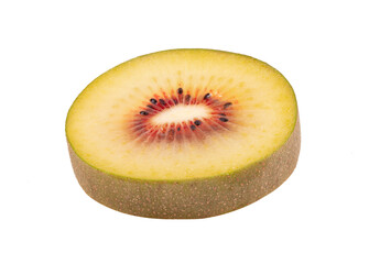 red kiwi isolated on transparent png
