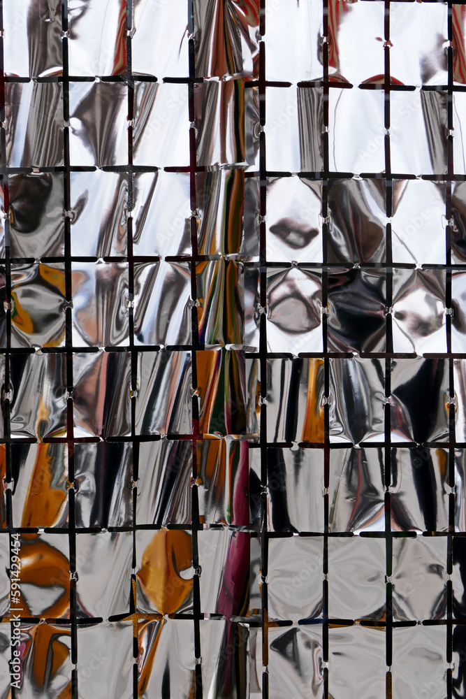 Poster abstract background with a shiny reflective surface