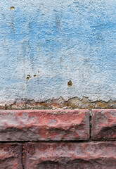 abstract background with peeling paint on a wall