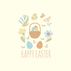 easter greeting card
