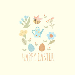 easter greeting card